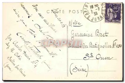 Salins-les-Bains (Jura) — Vista generale — I 2 Forti — Combles Impr. Macon — Verso