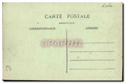 La Loire w St-MAURICE-sur-LOIRE — Ruiny mostu rzymskiego — Mme Lefebvre, Gilly, Beaune — Rewers