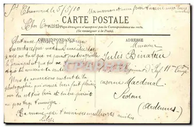 Saint-Chamond — Przebarwienie — LL. — Wydawca LL, nr 20 — Rewers