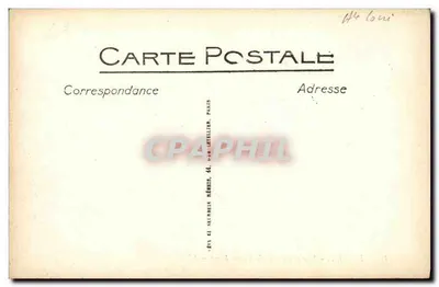 Le Puy — Vista tirada sob o Velho Ponte — LL, n° 105 — Verso