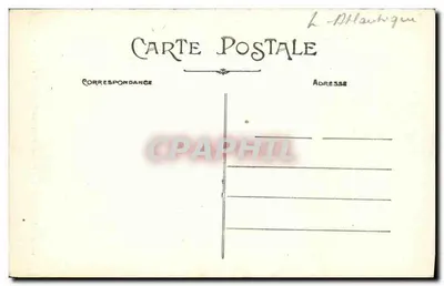 Batz (Loire-Inf.) — Portal Oeste da Igreja (século XV) — Coleção F. Chapeau, Nantes - 2º milênio — Verso