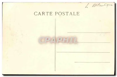 Wnętrze Kościoła Najświętszej Maryi Panny Nowej Nadziei — Batz (Loire-Inf.) — Kolekcja F. Chapelain, Nantes — Rewers