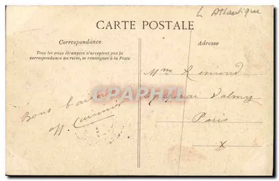 NANTES — Basilica di San Nicola — La Cité — Collezione F. Château N°166 — Verso