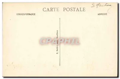 La Poterie (Z.-Laag) - Cap d'Antifer. Manoir de la Falaise — E. Mellet, Barfleur, nr. 823 — Achterkant