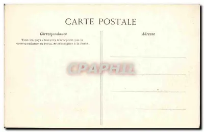 Rouen — Jardim das Plantas ; avenida central — A 'Bilhete postal antigo' n°2286 — Verso
