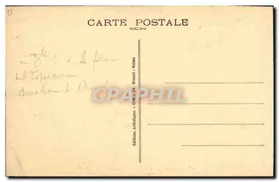 Front van de Champagne — Begraafplaats "Le Bois du Puits" — Uitgever OR, n°31 — Achterkant