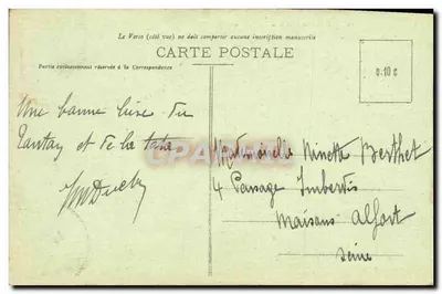 Góry Lotu w Nau de Leth — Wydawca: Cildier-Strass, Rouen — Numer serii nie widoczny — Rewers