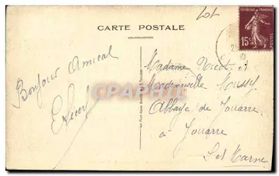 Roc-Amadour — Grobowiec św. Amadoura — Wydawca H. Port Henri Bassom, Toulouse — Rewers