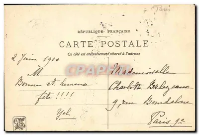 Le Potin — J. Cayron — A.L.V. & Cie Édit. Paris — Verso