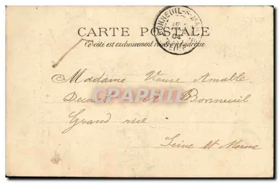 Las Sénart — Trasa do Champrosay — Drzwi do dawnego klasztoru — Wydawca E.A. 2526 — Rewers