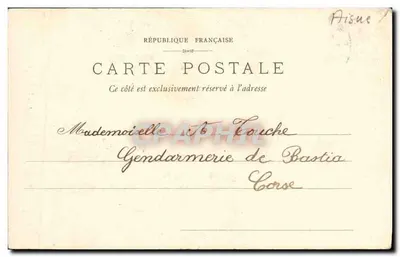 Soissons — Pomnik Obrony — fotografowany przez Vergnola, wydawca G. Laguerre, Soissons — Rewers