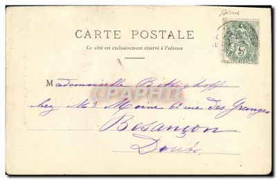 Soissons — Wyspa Kolegium — G. Laguerre, Soissons — Rewers