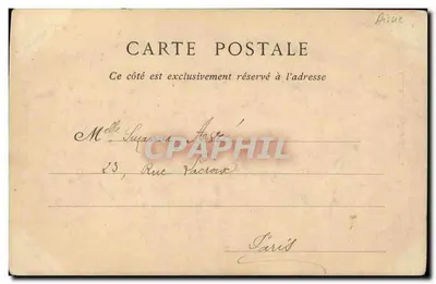 Catedral de Laon — Portal Central — Coleções ND. Fot. n°17 — Verso
