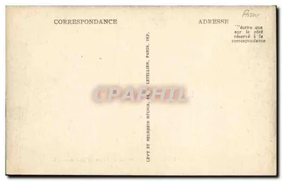 Laon — A Colunata do Palácio de Justiça — LL — Verso