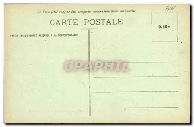 Hauteville-Lompnès (Ain) — O Castelo — A Terrasse e sua galeria de cura — Mignet frères, Hauteville (Ain), n°6 — Verso