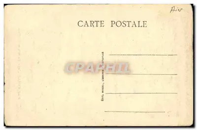 Hauteville (Ain) — Cascata di Mazières — Édit. Mique, Hauteville — Verso