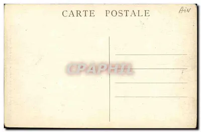 Pérouges pod śniegiem — Rue du Prince et Hosteller — Rewers