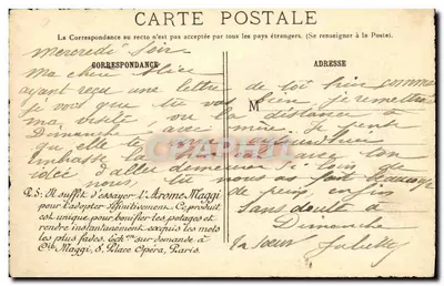 Aguas de Maintenon — Eure-et-Loire — editor Portier et Marolle, n°74 — Reverso