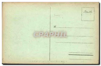 Castelo de ANET (E.-et-L.) — Vista tirada do Parque — G. Foucault, editor, Dreux — Verso