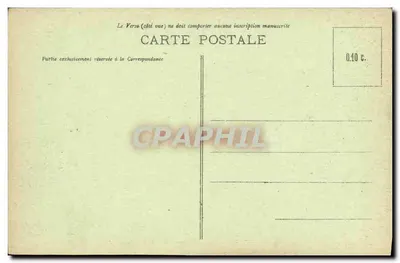 Castelo de ANET (E.-et-L.) — Surtout de Mesa Renascentista — G. Foucault, editor, Dreux — Verso