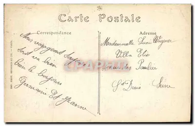 Chartres — Prefektura — ND. Fot. — Rewers