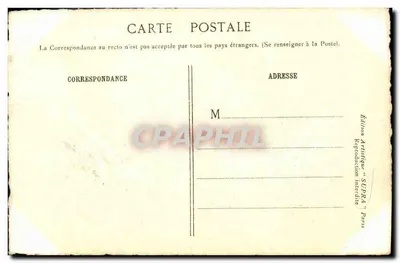 Zamek Charbonnières — Eure-et-Loir — Artystyczna edycja SUPRA Paryż — Rewers