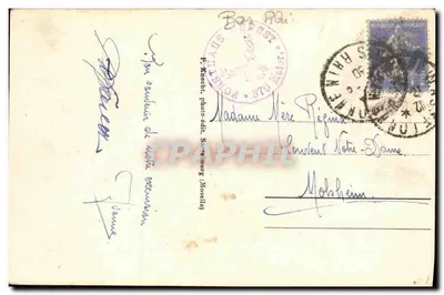 Rocher d'Urstein — altitude 947 m — editor P. Kneech, Suresnes (Moselle) — Verso