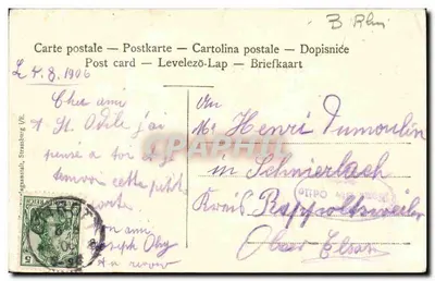 St. Odilienkloster — Convento di Santa Odile — editore non identificato — Verso