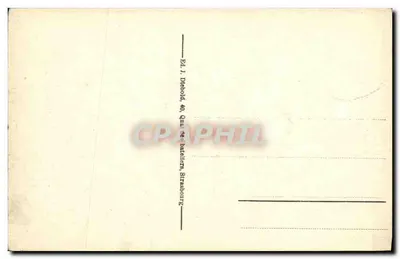 Strasburg — Szpital cywilny — Wyd. J. Diebold — Rewers
