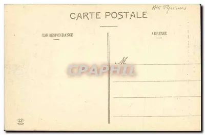 Les Hautes-Pyrénées - St-Sauveur - As Gorges do Gave e a Estação — Verso