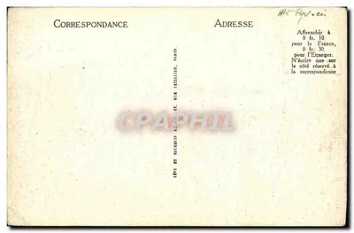 Carretera de Luz a Gavarnie — Puerta de España y Puente Napoleón — Lévy y Neurduin, París — Reverso