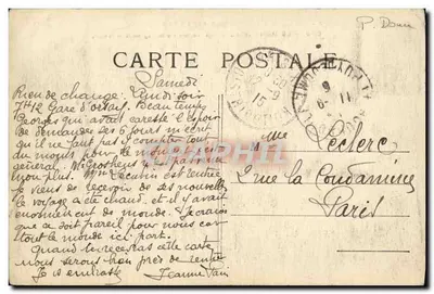 Le Mont-Dore — A Vale do Sancy sob a Neve — L'Auvergne Pittoresque, 5010 — Verso
