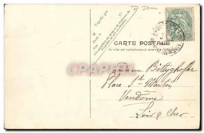 Le Mont-Dore — Vista generale — Amouret (n° 1383) — Verso