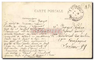 La Bourboule - Le Barrage — Puy-de-Dôme 240 — L'Auvergne — Verso