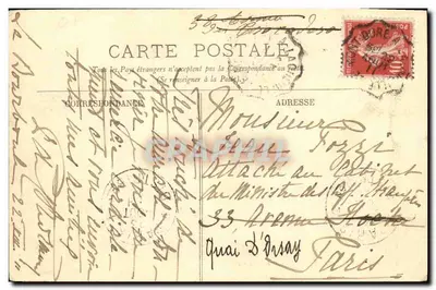 La Bourboule — Kasyno Termalne — wydawca nieznany, n° 29 — Rewers