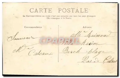 La Bourboule — Widok ogólny — Auvergne, Puy-de-Dôme — 474 — Rewers