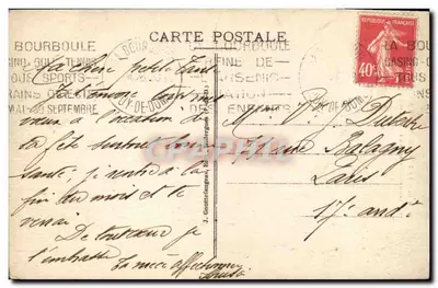 La Bourboule — Duży Most nad Dordonią — G. D'O. n°898 — Rewers