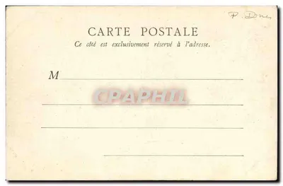 La Bourboule — widok Puy-Gros — B.F., Paryż — Rewers