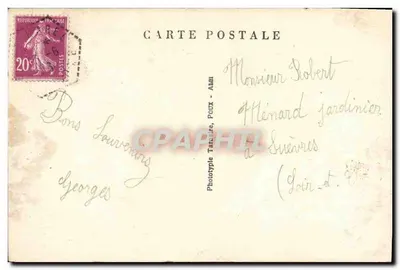 Saint-Babel — A Igreja — A Auvergne Pittoresque, série 6 — Verso