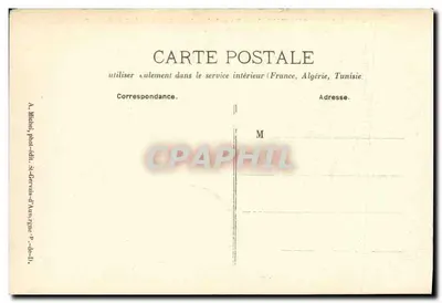 Ruïnes van de Chartreuse van Port Sainte-Marie — Ancizes (P.-de-D.) — Uitgever niet geïdentificeerd, nummer van serie 6 — Achterkant