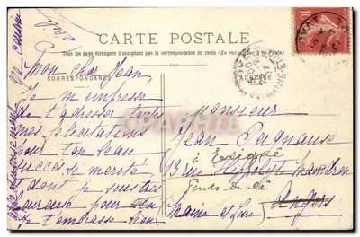 Wierzchołek Puy de Dôme — Ruiny i Obserwatorium — Wydawca Réal, 21 Rue de l'Éon, Clermont-Ferrand, n°87 — Rewers