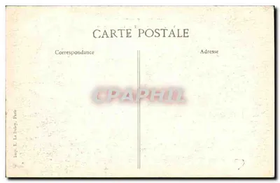 Nohant-en-Goële — Vista Geral — Editor E. Le Daley, Paris — Verso