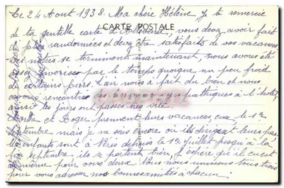 Châtelguyon — O Parque e a Vale Sans Souci — G. D'O. 1578 — Verso