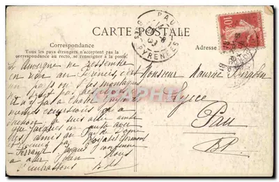 Châtel-Guyon — Widok ogólny — Piekna Auvergne, nr 765 — Rewers