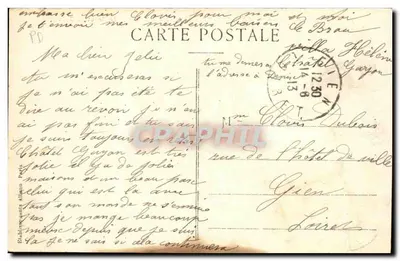 Châtelguyon — Ogólny widok i Kalwaryja — Nasze Stacje Termalne 523 — Rewers