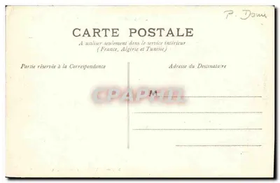 Châtelguyon — Vista Poética — M.T. I.L. n°336 — Verso
