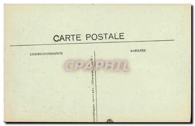 Vallei van de Durolle bij de Brug van Faut-Martel — Auvergne — G. d'O. — Achterkant
