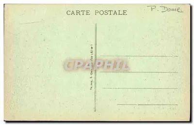 Saint-Nectaire — A Vale entre as Duas Estações — C.P.A. n°3435 — Verso