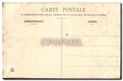 Widok na lodowiec Grande Chute w Cirque de Gavarnie — Pireneje (2. seria) — Fototypia Lahouche Jérôme, Toulouse — Rewers