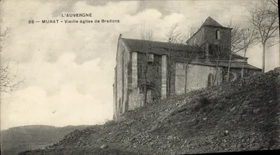 Mûrat - Velha igreja de Bredons — A Auvergne, série 36